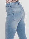 ONLY Modré skinny fit skrátené džínsy ONLY Blush