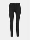 Vero Moda Čierne slim fit džínsy VERO MODA Tanya