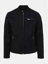 Jack & Jones Čierna semišová bunda Jack & Jones Rocky