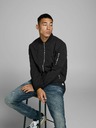 Jack & Jones Čierna pánska vodoodpudivá bunda Jack & Jones Rush
