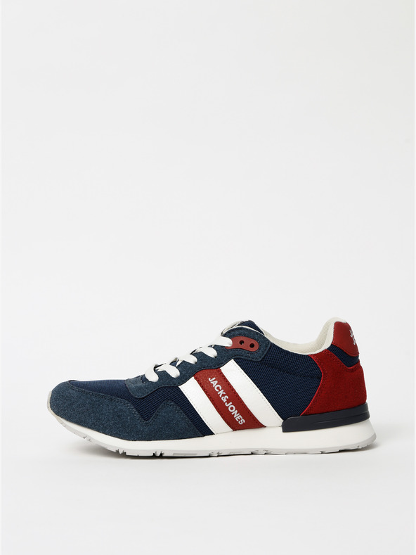 Jack & Jones Tmavomodré pánske tenisky so semišovými detailmi Jack & Jones Stellar