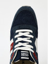 Jack & Jones Tmavomodré pánske tenisky so semišovými detailmi Jack & Jones Stellar