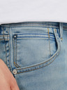 Jack & Jones Modré pánske džínsy zúženého strihu Jack & Jones Mike