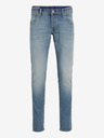 Jack & Jones Modré pánske džínsy zúženého strihu Jack & Jones Mike