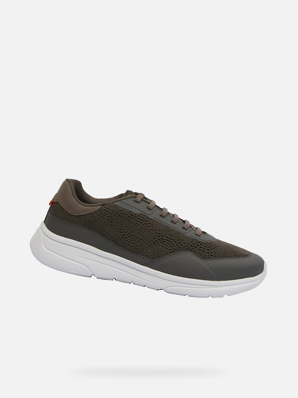 Geox Khaki pánske tenisky Geox Klaiver