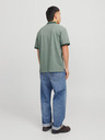 Jack & Jones Zelená pánska polokošeľa Jack & Jones