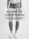 Orsay Svetlosivé skinny fit džínsy ORSAY