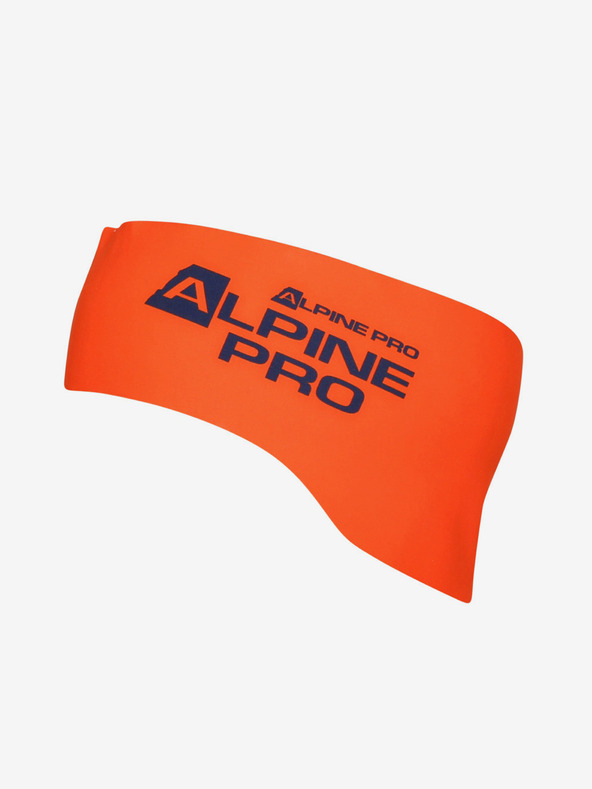 ALPINE PRO Športová čelenka ALPINE PRO BELAKE oranžová