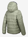 ALPINE PRO Khaki-modrá detská obojstranná zimná bunda ALPINE PRO EROMO