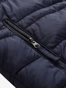 ALPINE PRO Khaki-modrá detská obojstranná zimná bunda ALPINE PRO EROMO