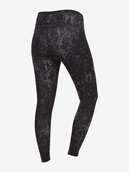 ALPINE PRO Dámske chladivé legíny ALPINE PRO GOBRA black pd