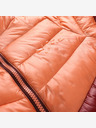 ALPINE PRO Detská hi-therm bunda ALPINE PRO ROGO broskyňovo ružová