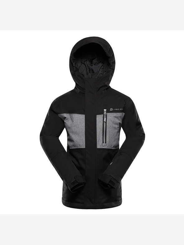 ALPINE PRO Detská lyžiarska bunda s membránou ptx snow ALPINE PRO COMEDO black