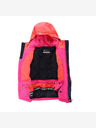 ALPINE PRO Detská lyžiarska bunda s ptx membránou ALPINE PRO MELEFO diva pink