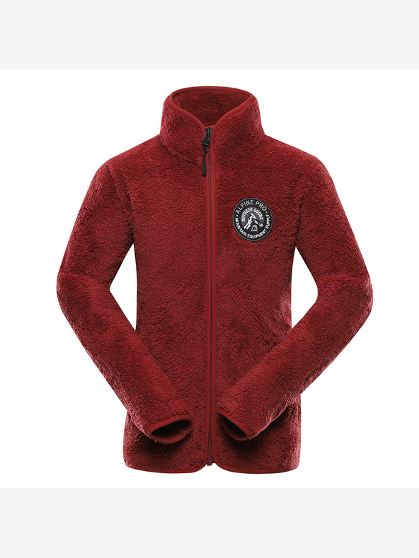 ALPINE PRO Detská mikina supratherm ALPINE PRO FERADO merlot