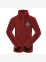 ALPINE PRO Detská mikina supratherm ALPINE PRO FERADO merlot