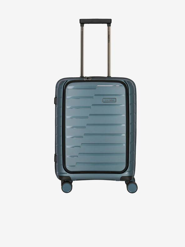 Travelite Blue Travelite Air Base 4w S Predné vrecko Ice blue