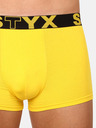 Styx Žlté pánske boxerky Styx