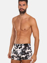 Styx Biele a sivé pánske army boxerky Styx long art maskáče