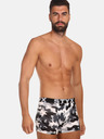 Styx Biele a sivé pánske army boxerky Styx long art maskáče