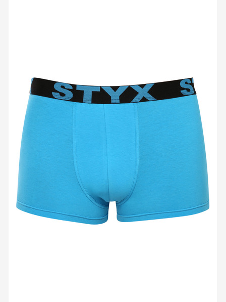 Styx Styx pánske boxerky športové elastické svetlomodré