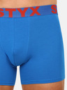 Styx Modré pánske boxerky Styx