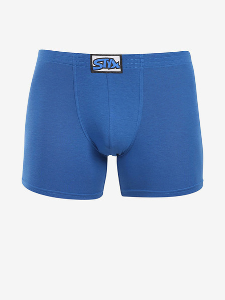 Styx Modré pánske boxerky Styx