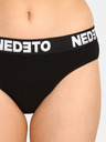 Nedeto Sada piatich dámskych nohavičiek Nedeto Black