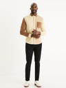 Celio Čierne pánske slim fit džínsy Celio Dow
