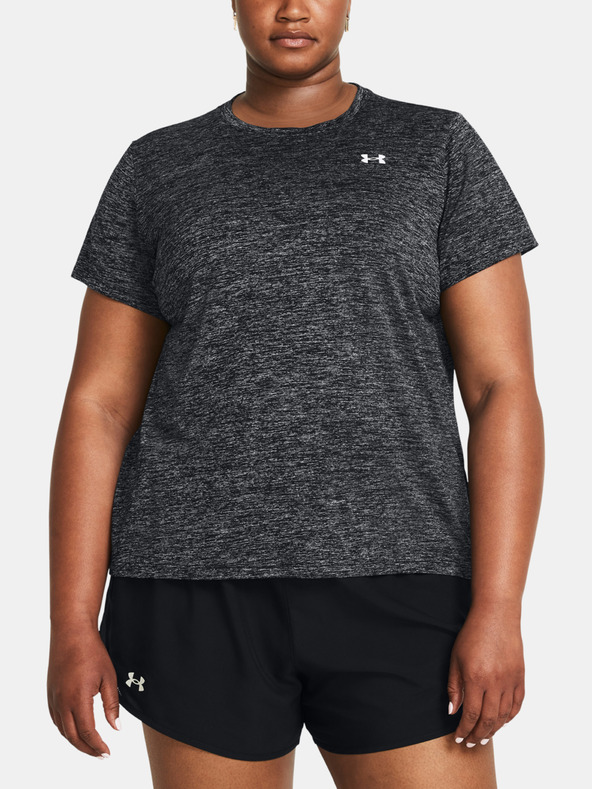 Under Armour Dámske tričko Under Armour Tech SSC- Twist&-BLK