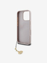 Guess Guess 4G Charm zadný kryt pre iPhone 16 Pro Tone on Tone ružový