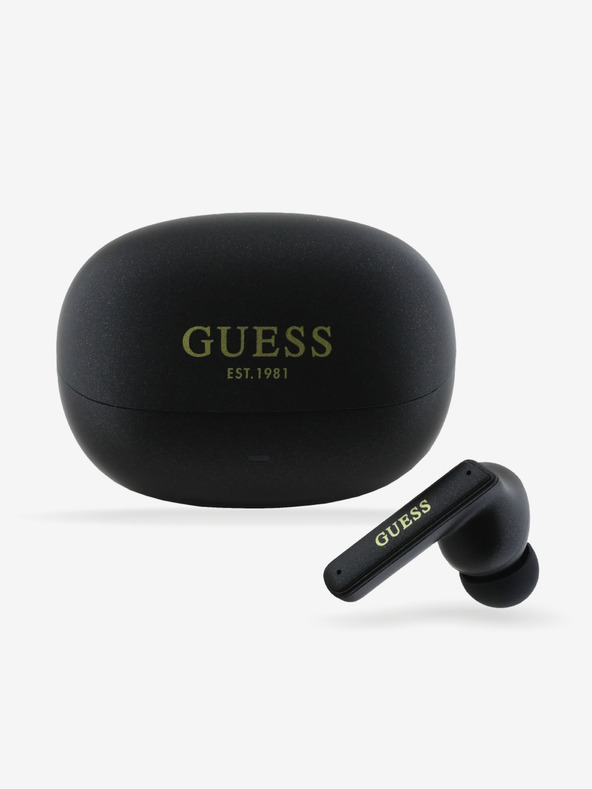 Guess Guess Capsule ANC/ENC TWS bezdrôtové slúchadlá čierne