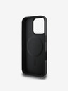 Guess Guess PU Leather 4G Big Love Logo MagSafe Zadný kryt pre iPhone 16 Pro Black
