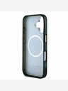 Guess Guess IML 4G Glitter and Triangle Logo MagSafe zadný kryt pre iPhone 16 Black