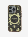 Guess Guess IML 4G Peony MagSafe zadný kryt pre iPhone 16 Pro hnedý