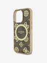 Guess Guess IML 4G Peony MagSafe zadný kryt pre iPhone 16 Pro hnedý