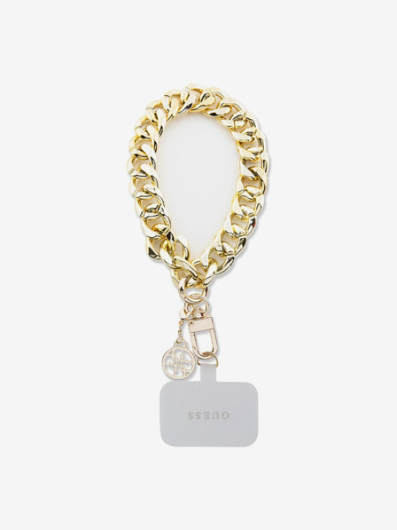 Guess Univerzální Popruh na Ruku 4G Charm Gold Obal na telefón