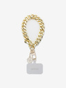 Guess Univerzální Popruh na Ruku 4G Charm Gold Obal na telefón