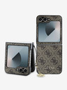 Guess Guess 4G Charm zadný kryt pre Samsung Galaxy Z Flip 6 Brown