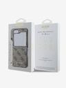 Guess Guess 4G Charm zadný kryt pre Samsung Galaxy Z Flip 6 Brown