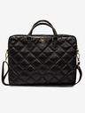 Guess PU Quilted 4G Metal Logo Taška na Notebook 15/16" Black Obal na telefón