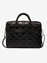 Guess PU Quilted 4G Metal Logo Taška na Notebook 15/16" Black Obal na telefón