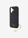 Guess Guess 4G Charm zadný kryt pre iPhone 16 Plus Tone on Tone sivý