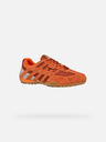 Geox Oranžové pánske tenisky Geox Snake Original