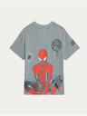 Marks & Spencer Tričko z čistej bavlny s potlačou Spider-Mana (2-8 rokov) Marks & Spencer sivá
