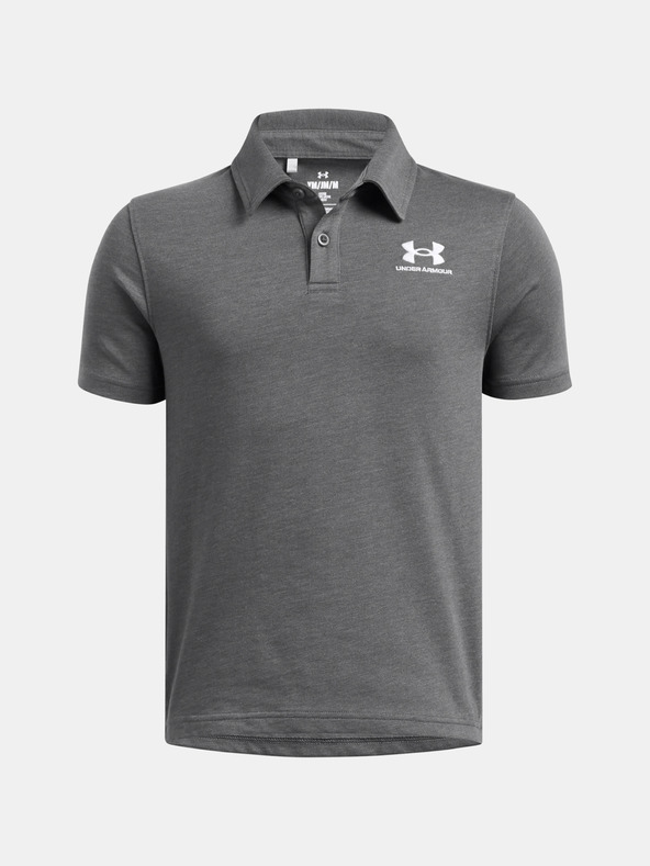 Under Armour Chlapčenské tričko Under Armour UA B Icon Polo-GRY
