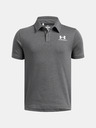 Under Armour Chlapčenské tričko Under Armour UA B Icon Polo-GRY