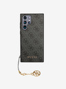 Guess 4G Charm Zadní Kryt pro Samsung Galaxy S24 Ultra Grey Obal na telefón