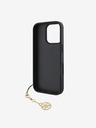 Guess Guess 4G Charm zadný kryt pre iPhone 16 Pro Tone on Tone sivý