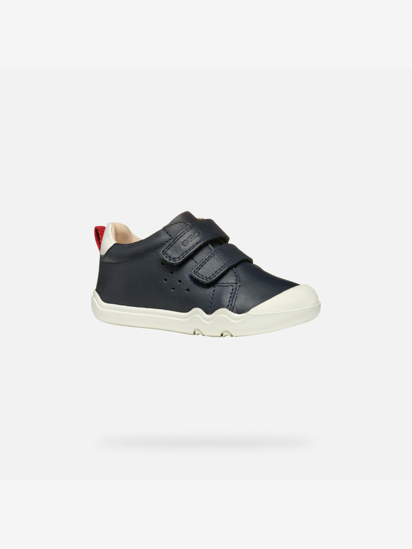 Geox Tmavomodré chlapčenské barefoot tenisky Geox Steppieup